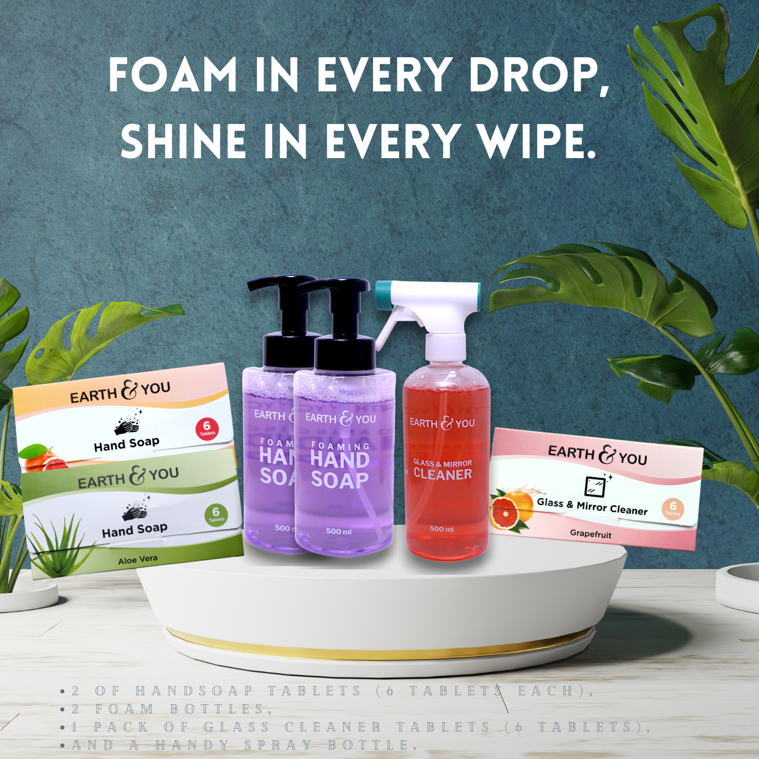 Hand Soap & Glass Cleaner Offer