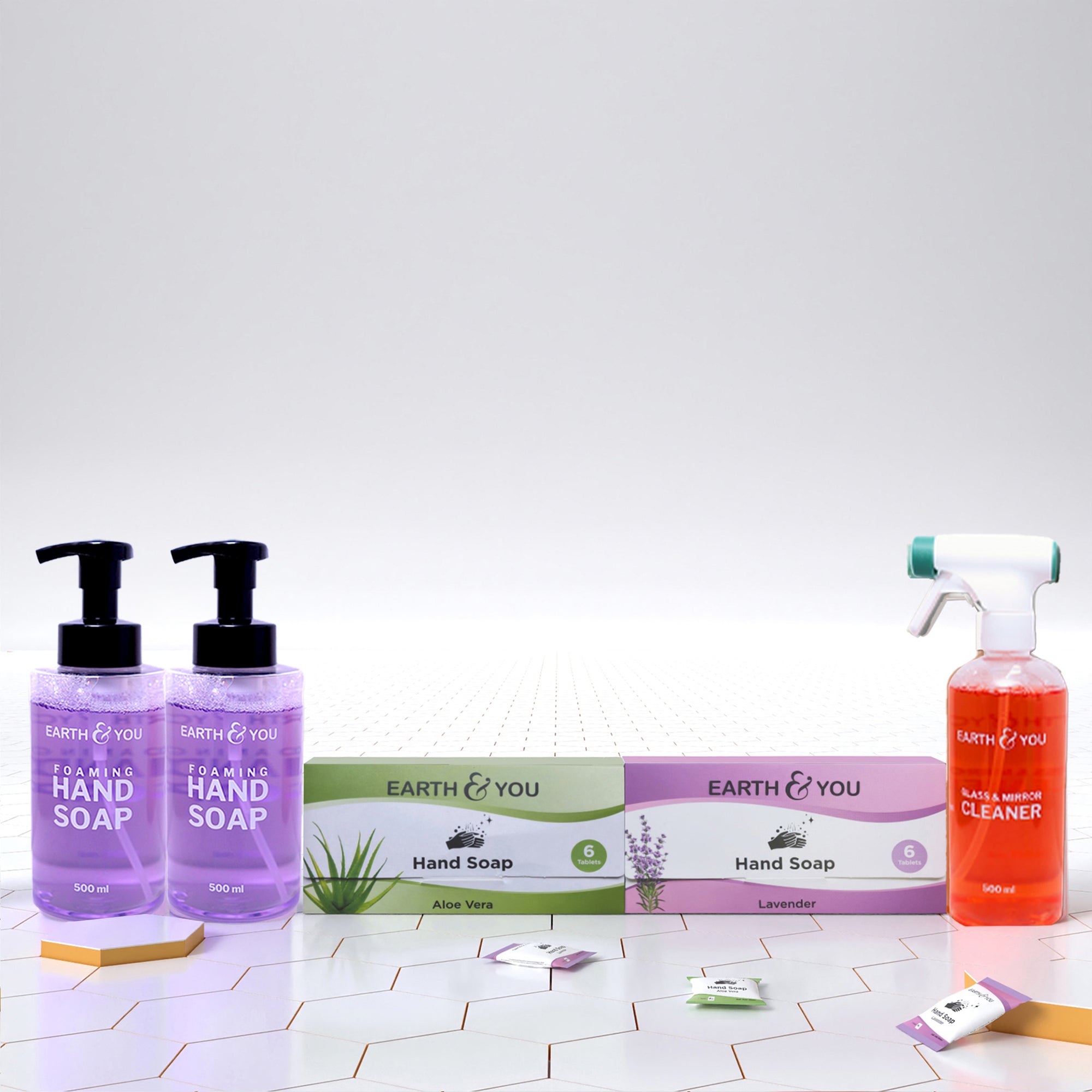 Hand Soap & Glass Cleaner Offer